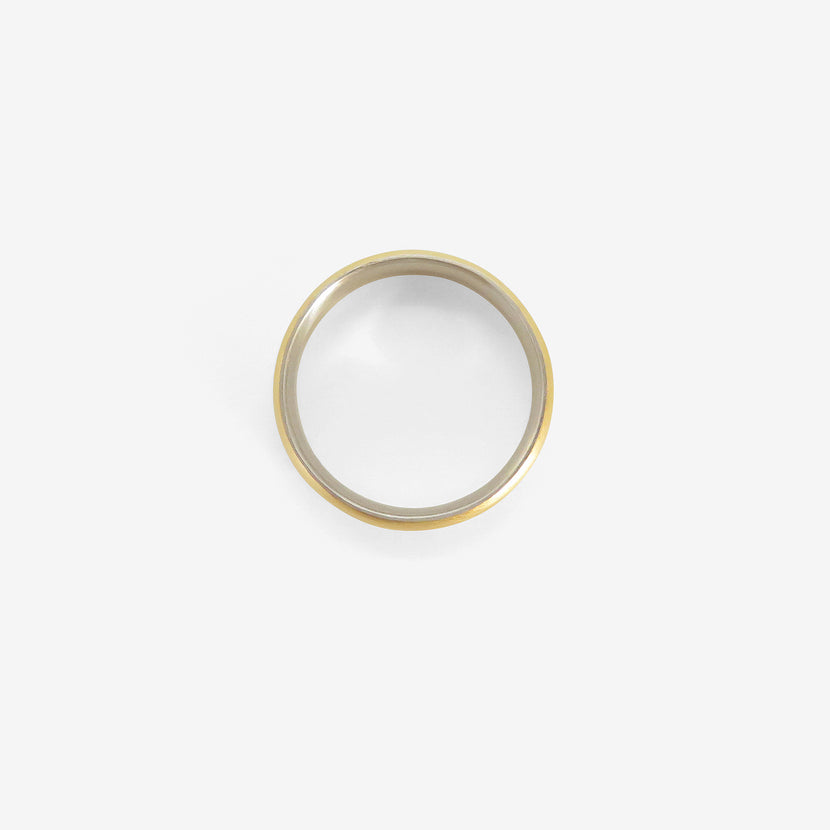 NIKOLLE RADI 18K & PLATINUM COMFORT BAND, 5MM