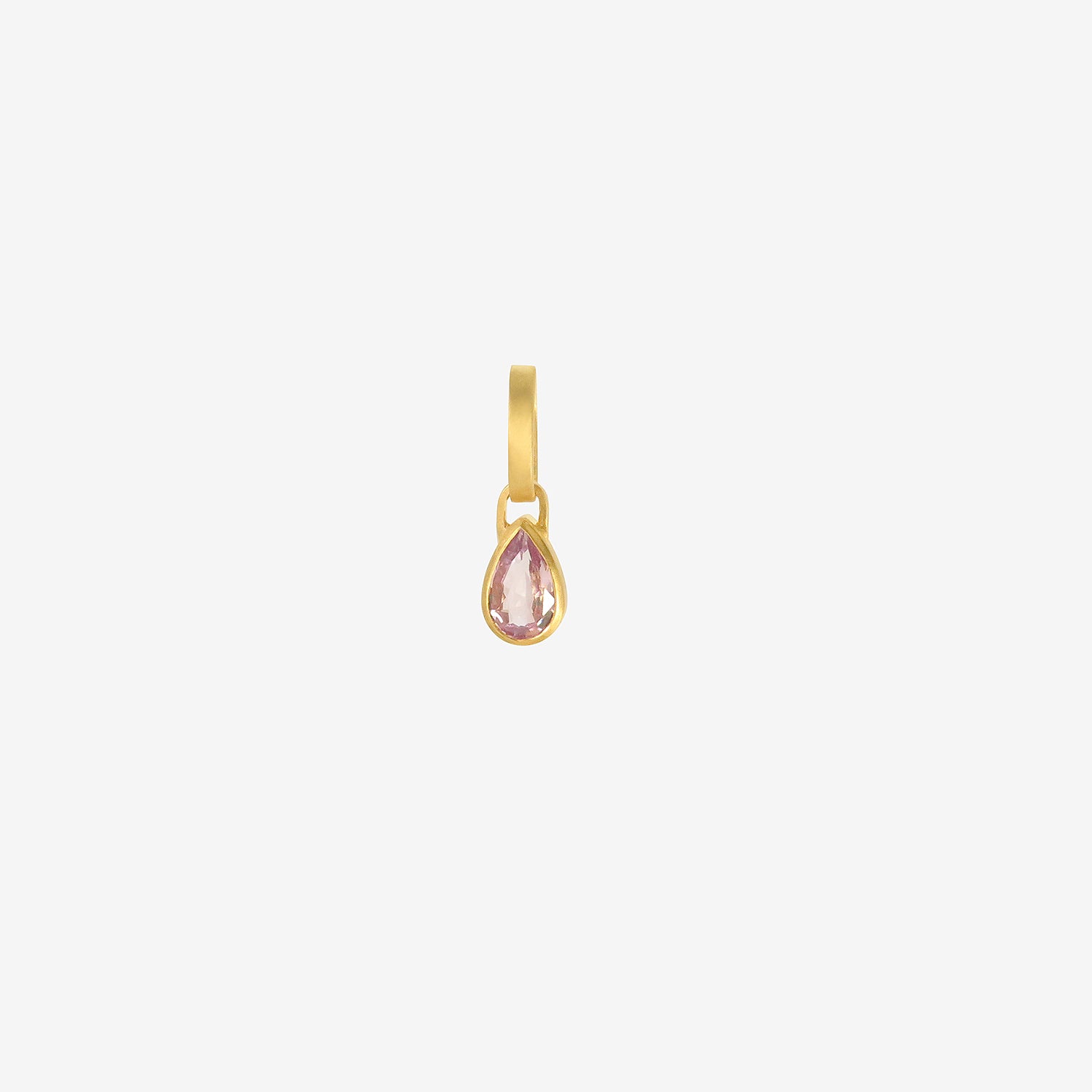 DARIUS 18K & PEAR-SHAPED LILAC SAPPHIRE PENDANT, 1.22CT