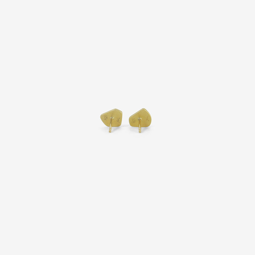 LOLA BROOKS 18K & DIAMOND SHARD STUDS, .59CT