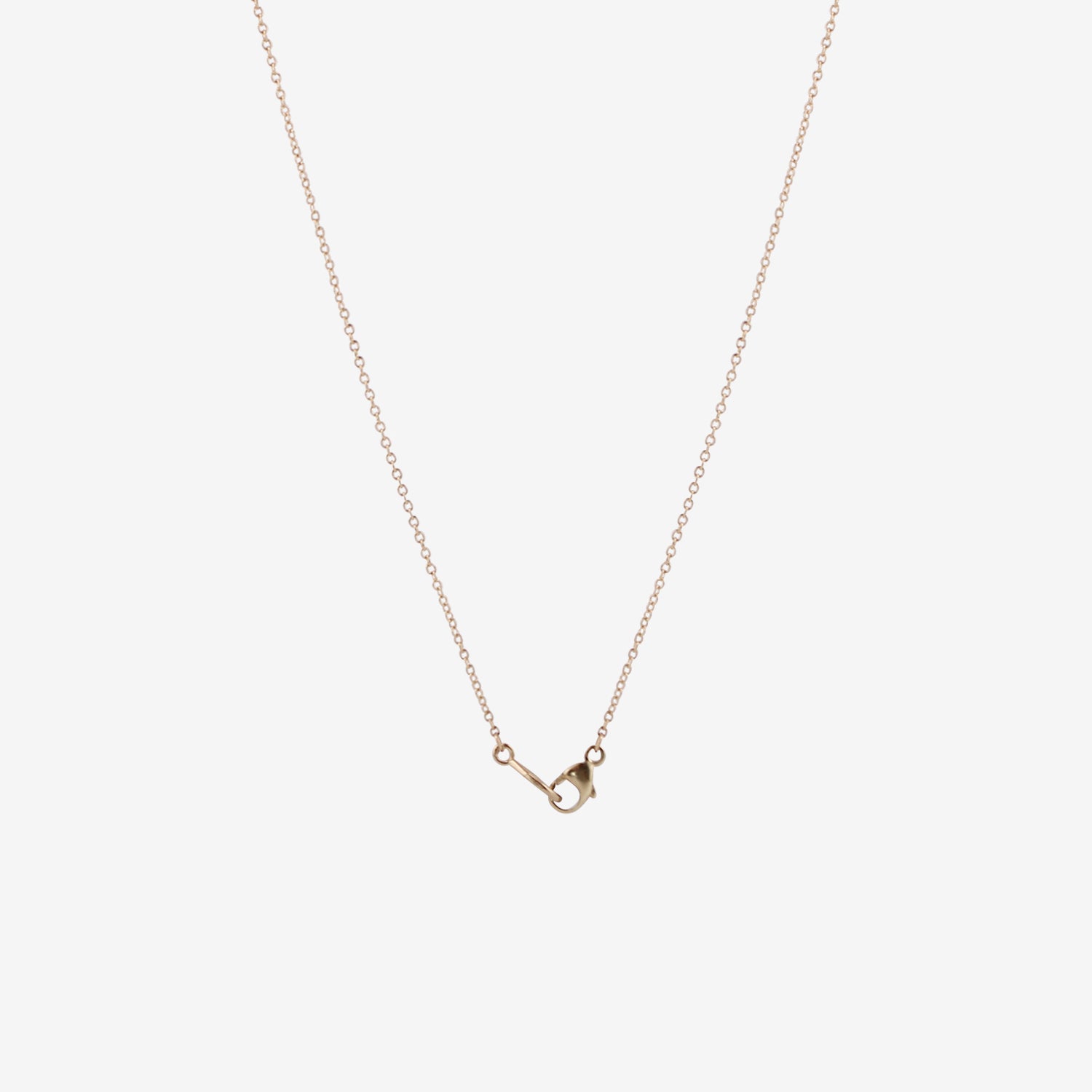 NICOLE LANDAW 14K & DIAMOND LARGE CHAMPAGNE BUBBLES PENDANT, .12CT