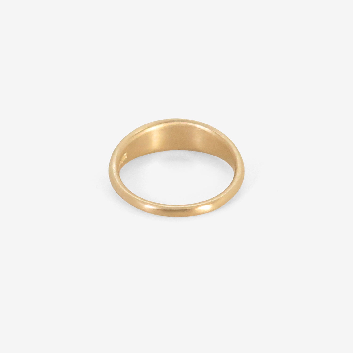 NICOLE LANDAW 14K GRADUATED BAND WITH GRADUATING ROSE-CUT DIAMONDS, .15CT