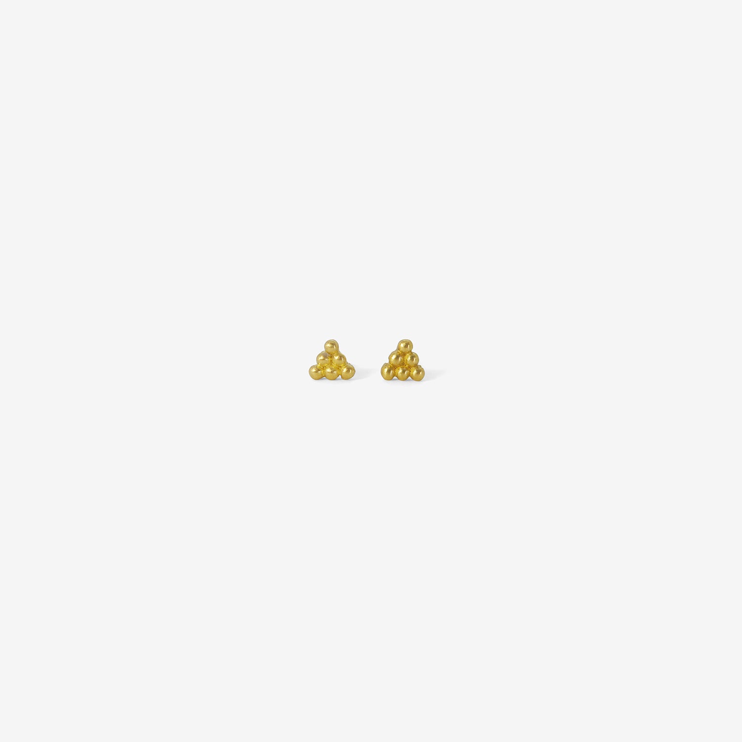 PROUNIS 22K HEXA STUDS