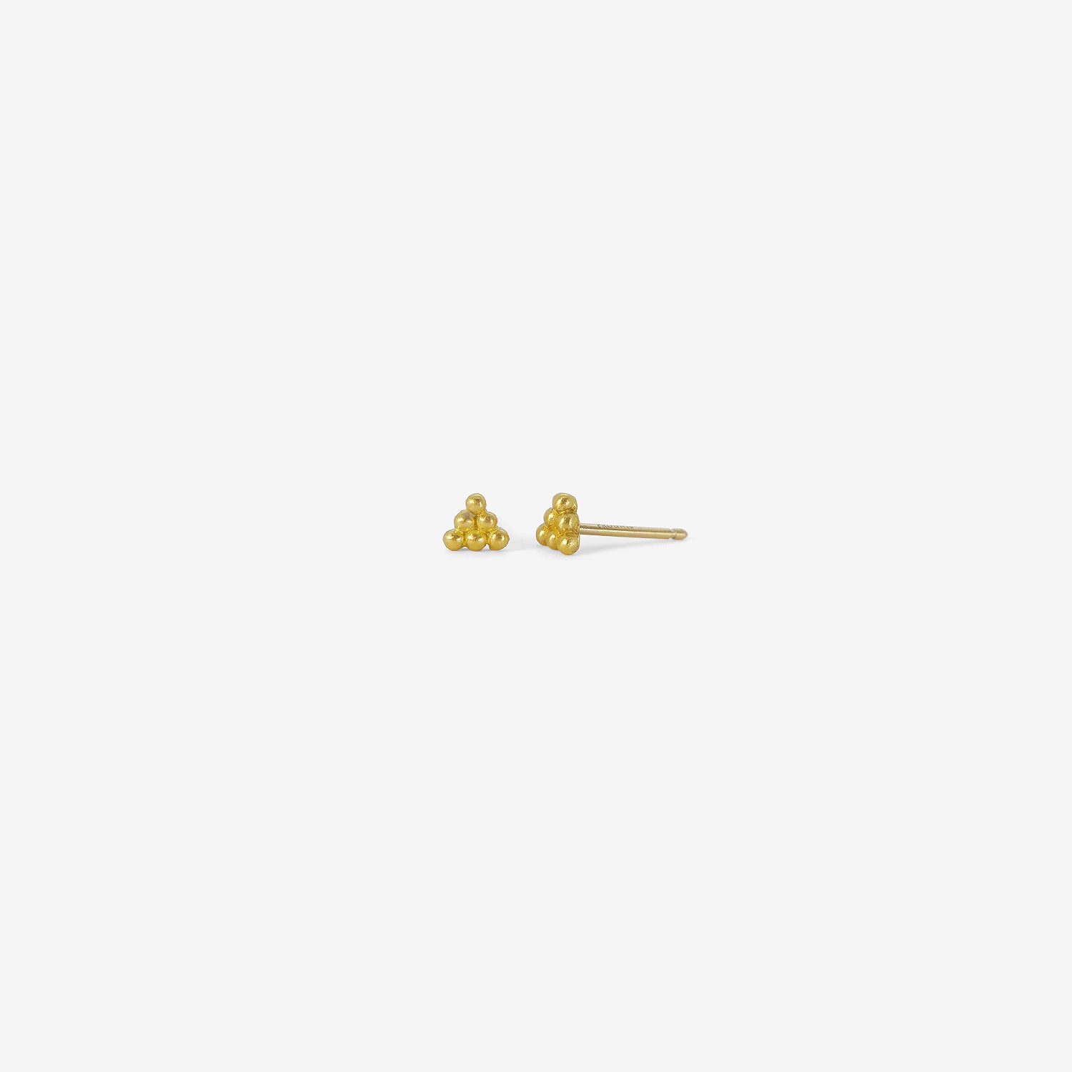 PROUNIS 22K HEXA STUDS