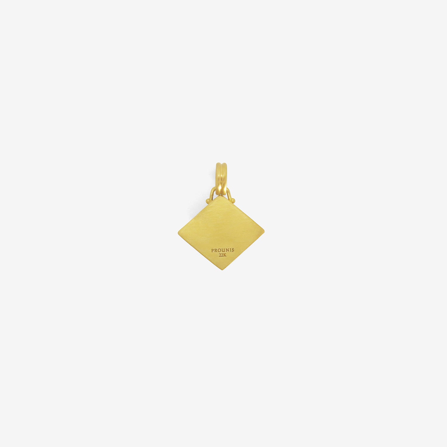 PROUNIS 22K & MOONSTONE QUAD PENDANT