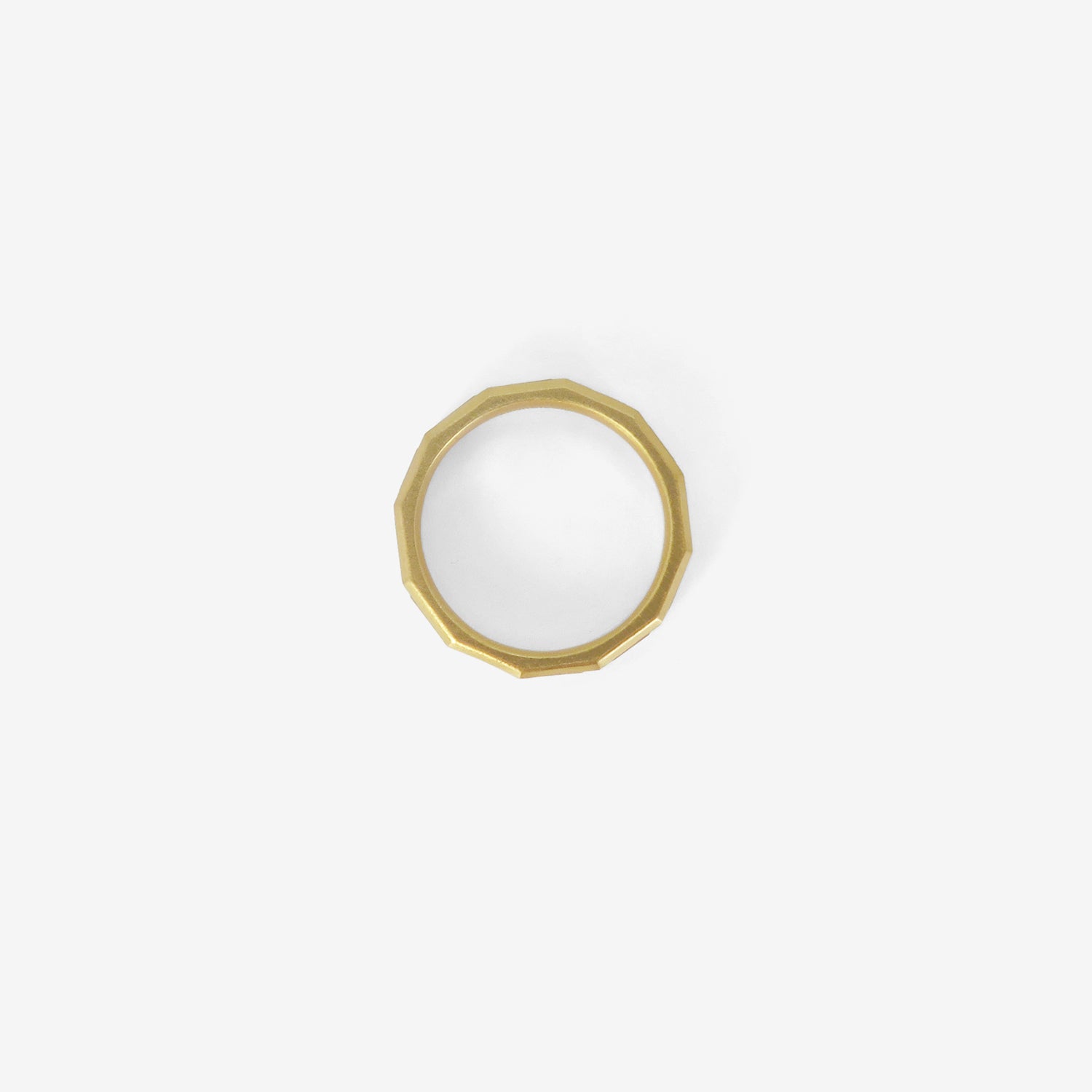 PROUNIS 22K & DIAMOND TWELVE SIDED BAND, 1.48CT