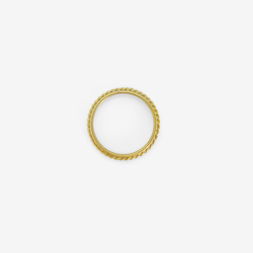 PROUNIS 22K YELLOW GOLD CHORDA BAND