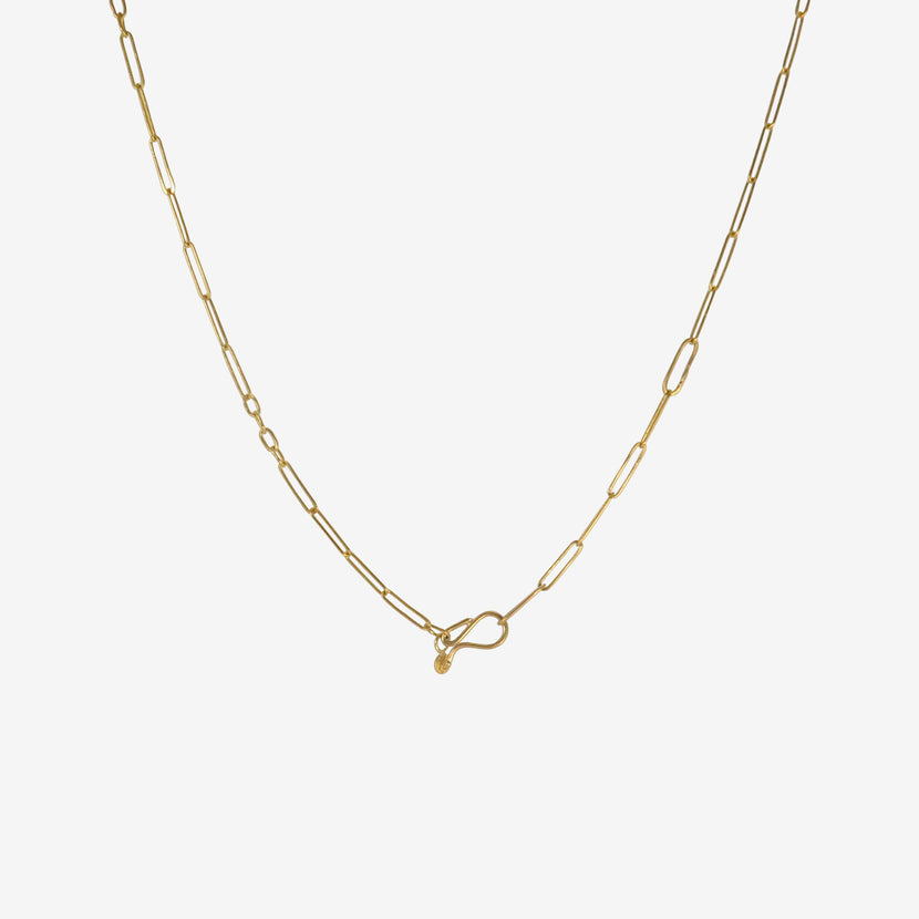 ROSANNE PUGLIESE 22K MIXED LINK CHAIN