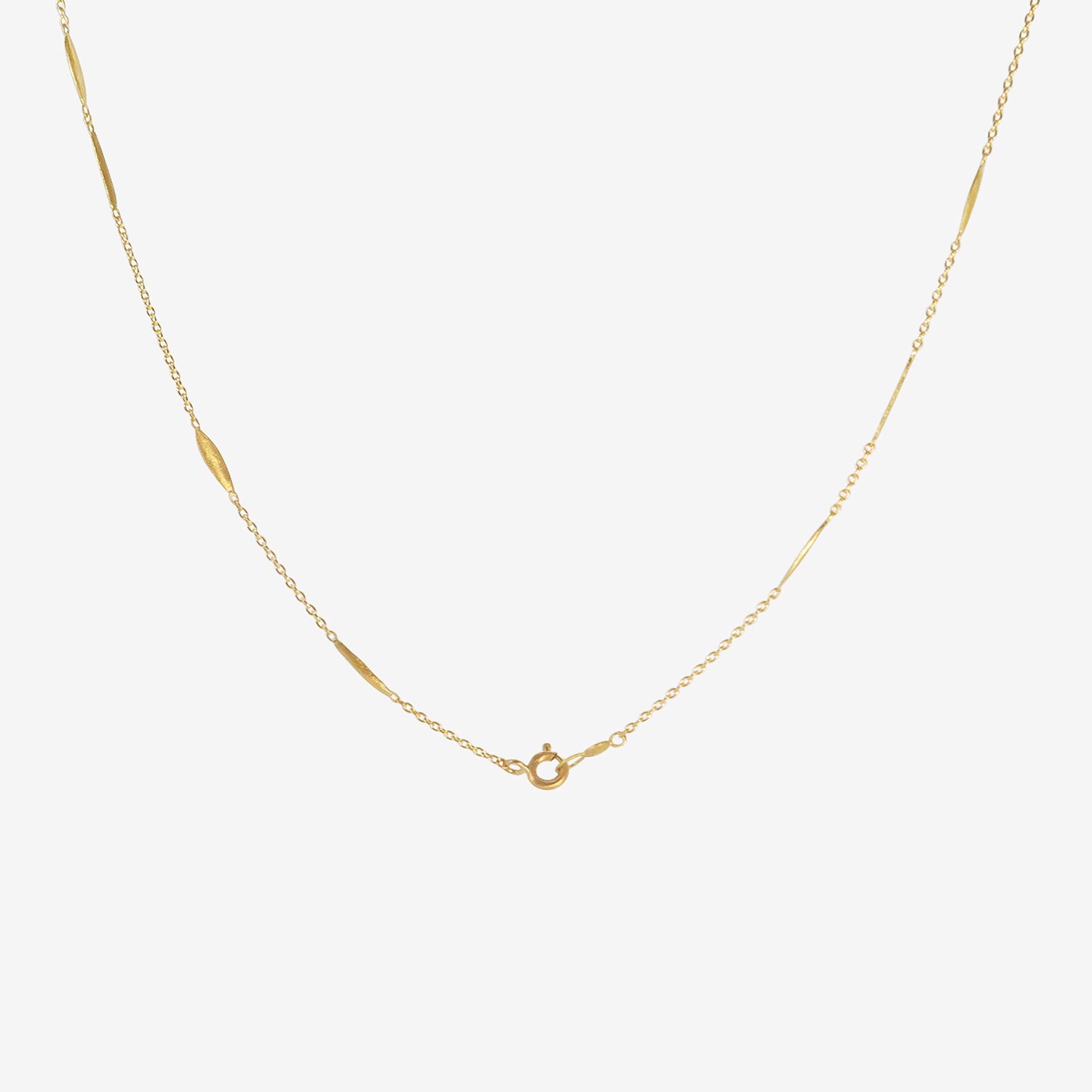 SIA TAYLOR 18K MEDIUM GRASS SEEDS NECKLACE