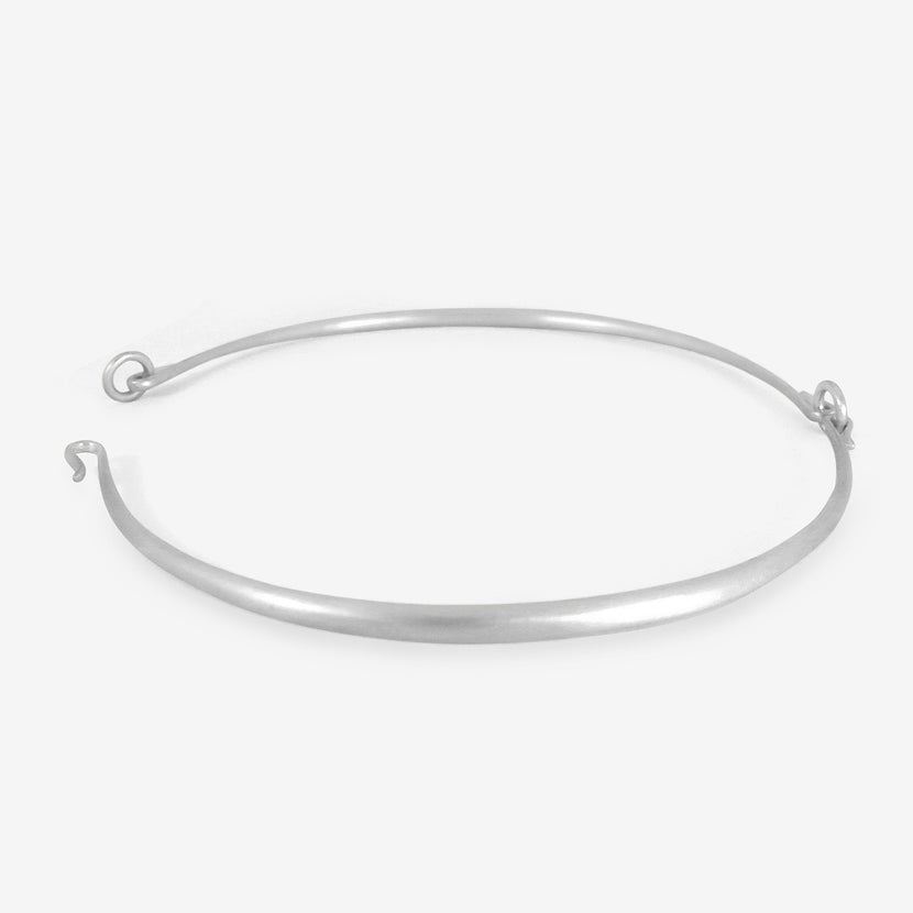 TED MUEHLING STERLING SILVER SIMPLE CHOKER