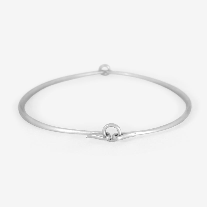 TED MUEHLING STERLING SILVER SIMPLE CHOKER