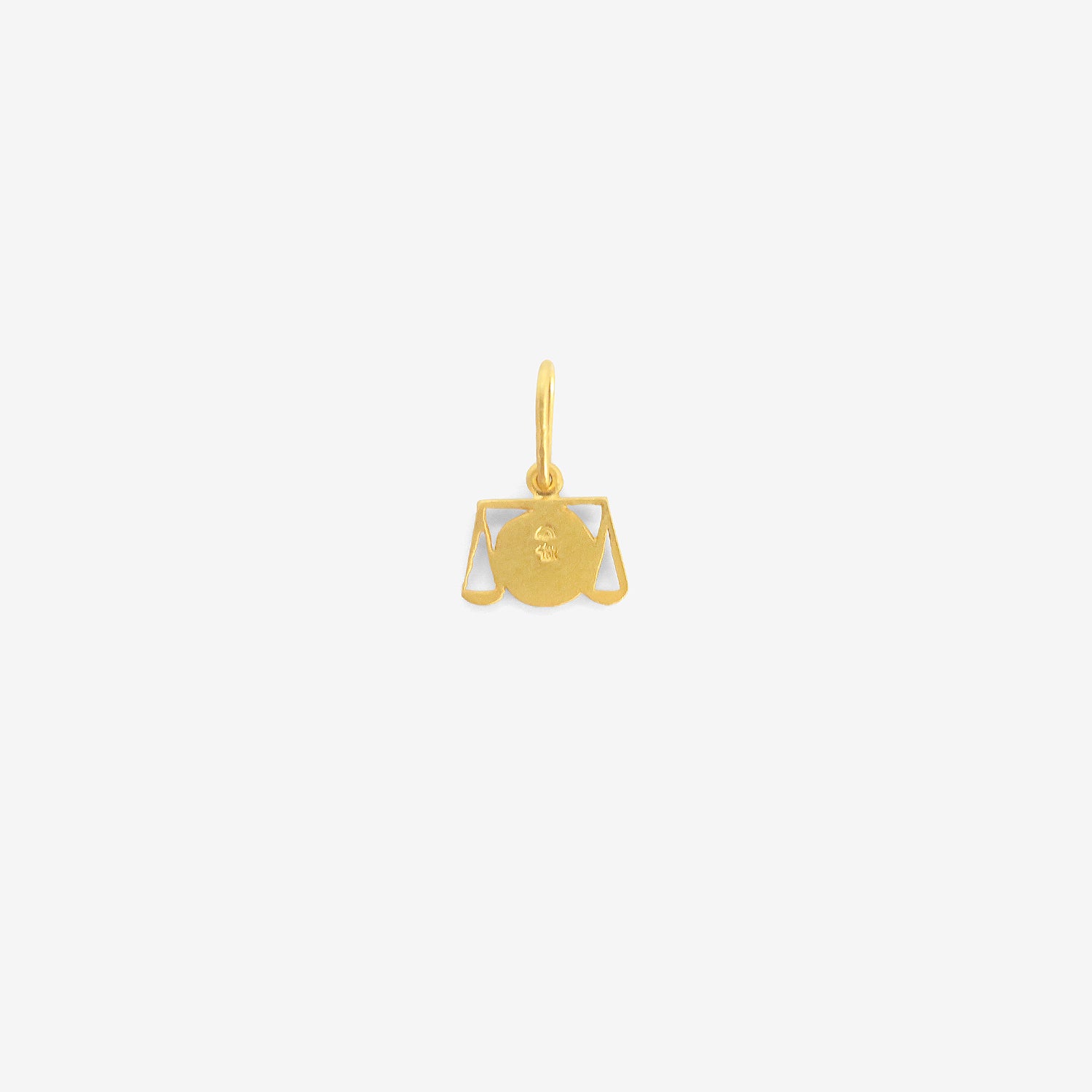 DARIUS 18K & DIAMOND MINI LIBRA DENDERA ZODIAC PENDANT