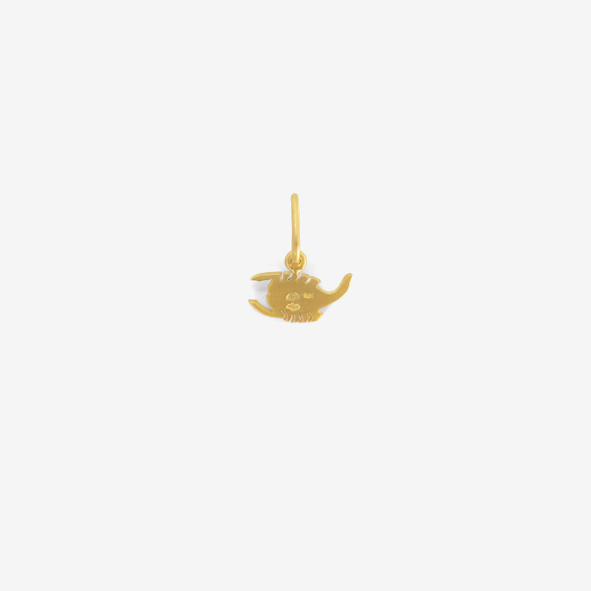 DARIUS 18K & DIAMOND MINI SCORPIO DENDERA ZODIAC PENDANT