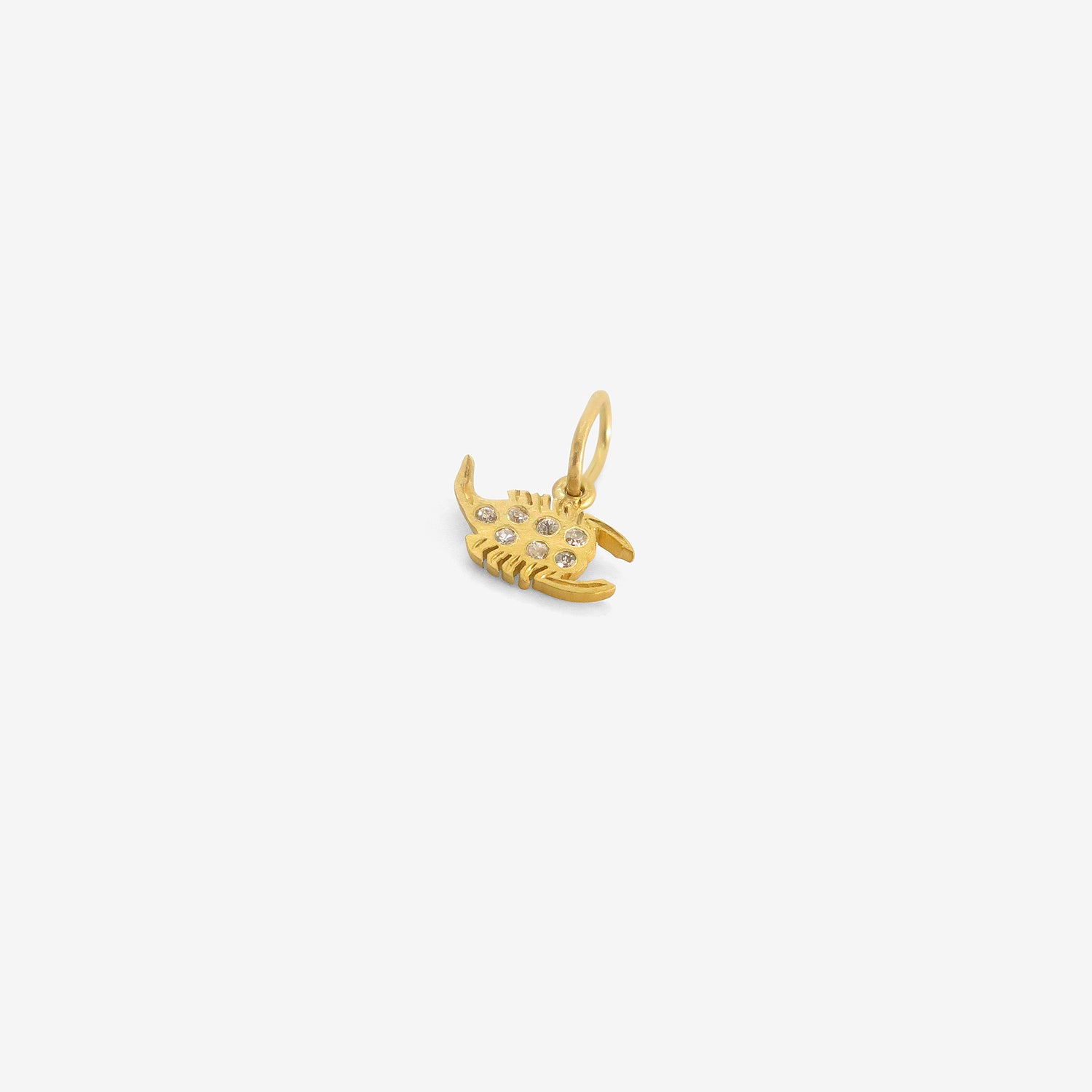 DARIUS 18K & DIAMOND MINI SCORPIO DENDERA ZODIAC PENDANT
