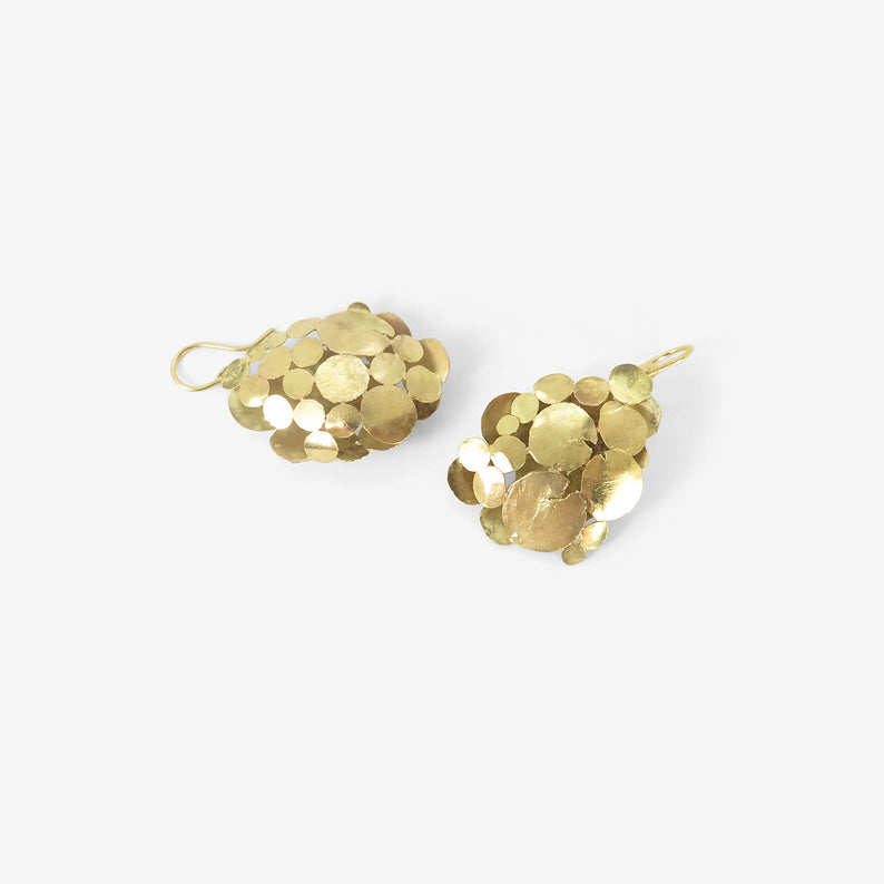 JUDY GEIB 18K SQUASH EARRINGS