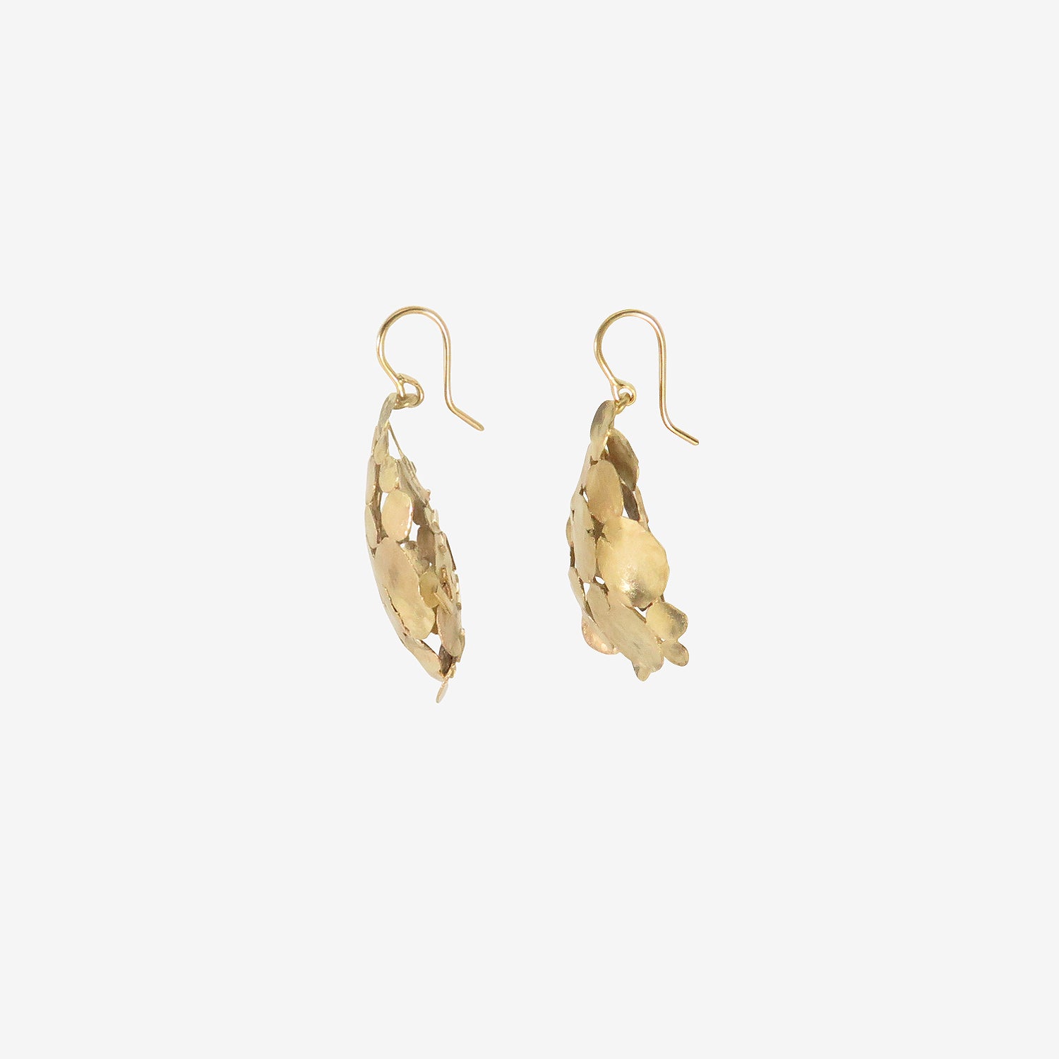 JUDY GEIB 18K SQUASH EARRINGS