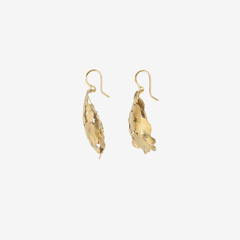 JUDY GEIB 18K SQUASH EARRINGS