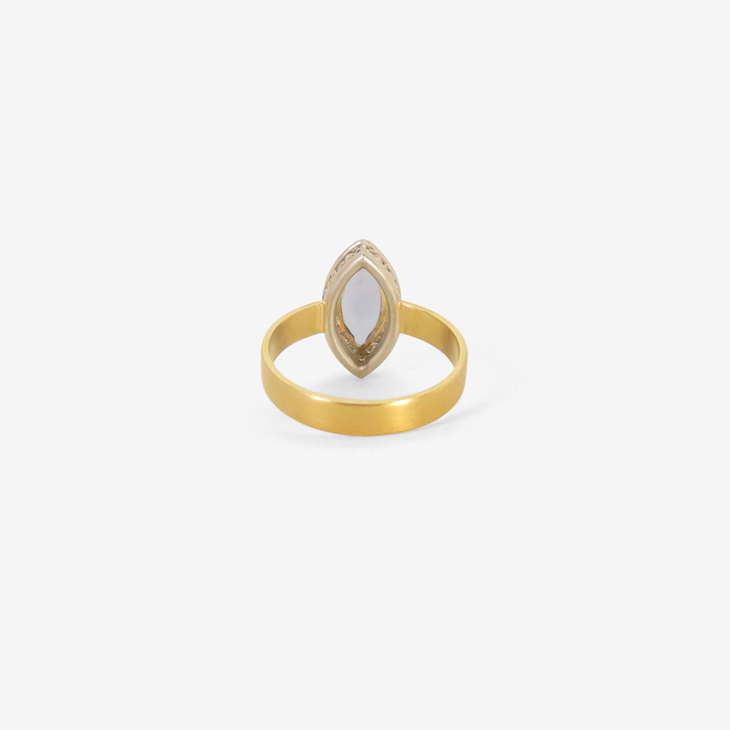 NIKOLLE RADI 18K & PLATINUM RING WITH MARQUIS-SHAPED TANZANITE, 1.32CT