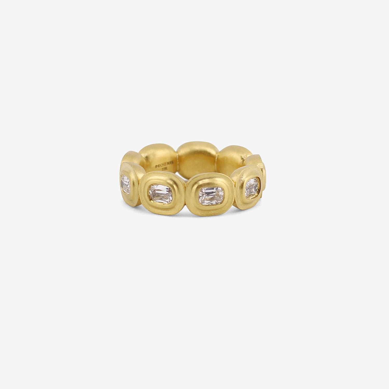 PROUNIS 22K & DIAMOND MASONA BAND, 1.7CT