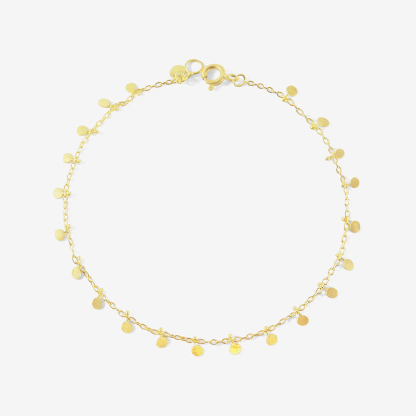 SIA TAYLOR 18K EVEN TINY DOTS BRACELET