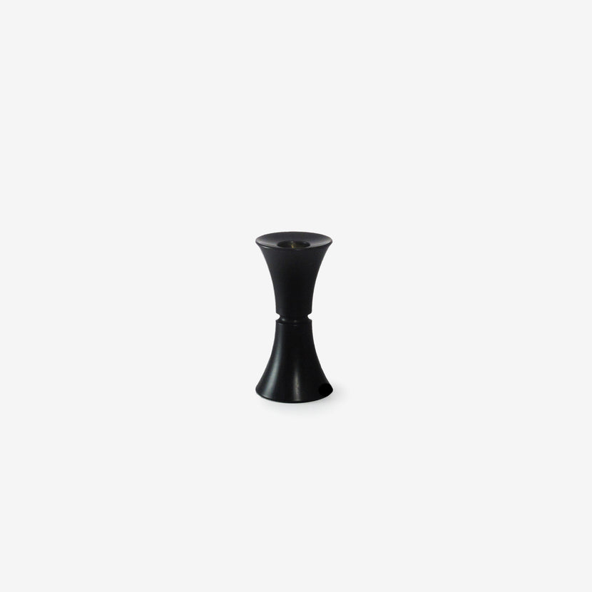 TED MUEHLING OXIDIZED BRONZE CANDLESTICK NO. 0250