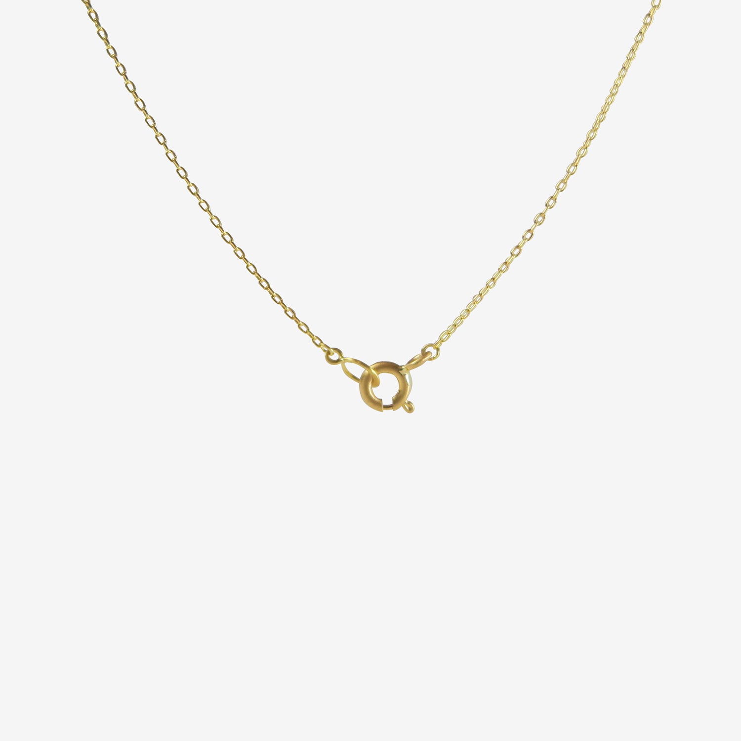 SIA TAYLOR 18K GOLDEN LEAF ARC NECKLACE