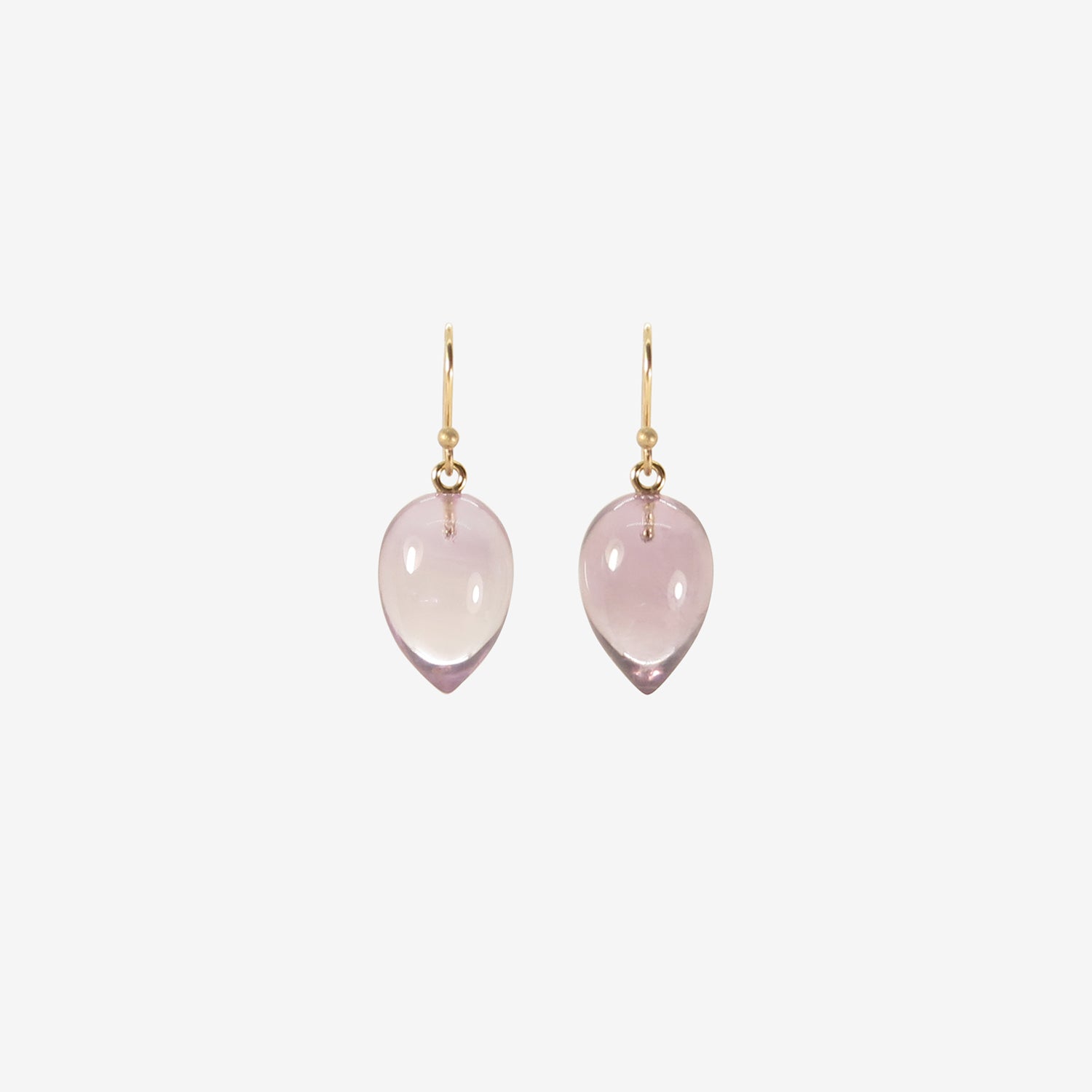 TED MUEHLING 14K & AMETHYST ACORNS