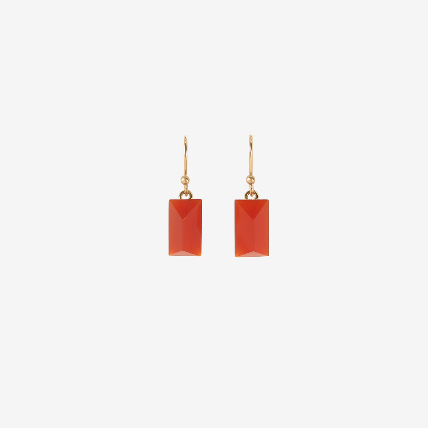 TED MUEHLING 14K & CARNELIAN GEMS