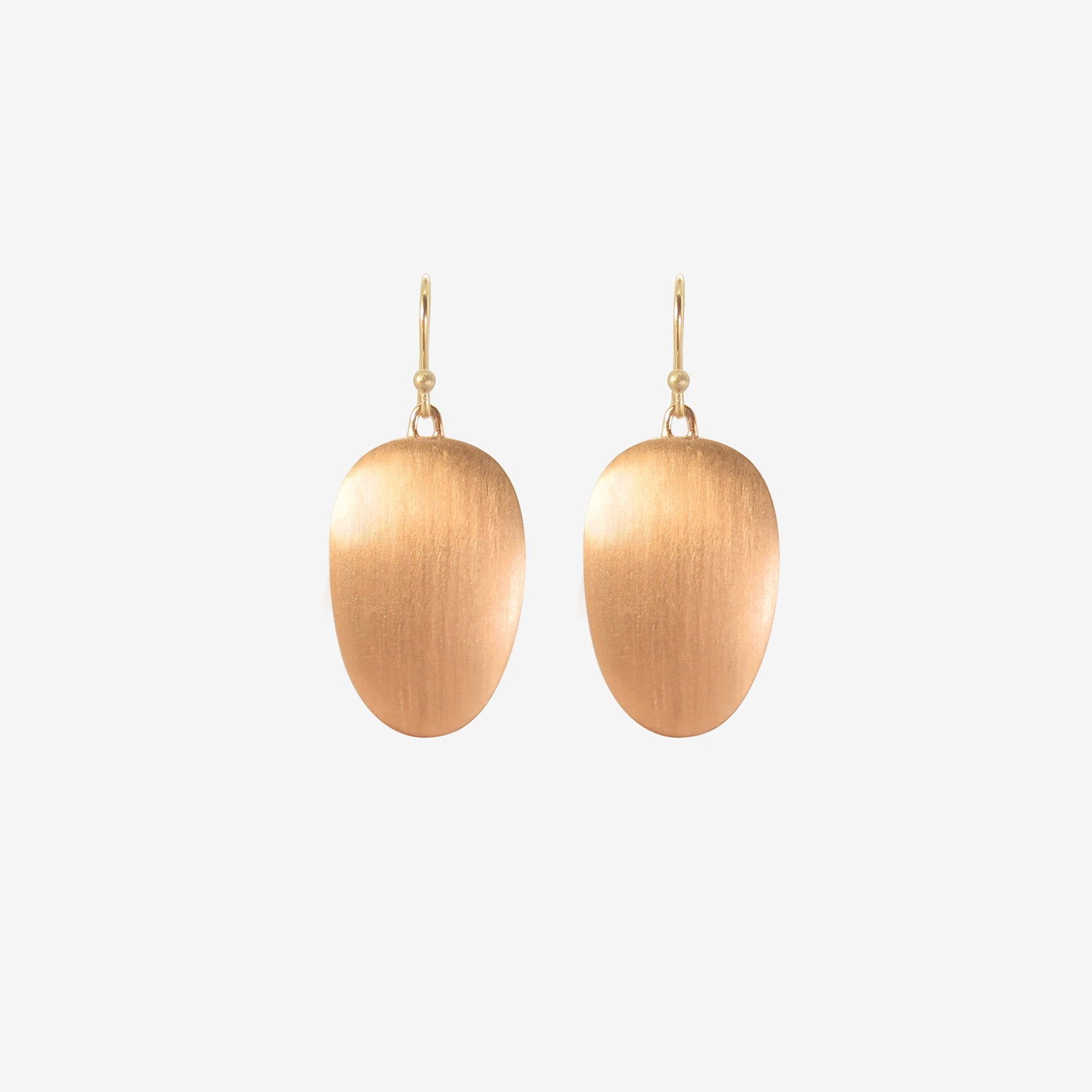 TED MUEHLING 18K PINK GOLD PLATED LARGE CHIPS