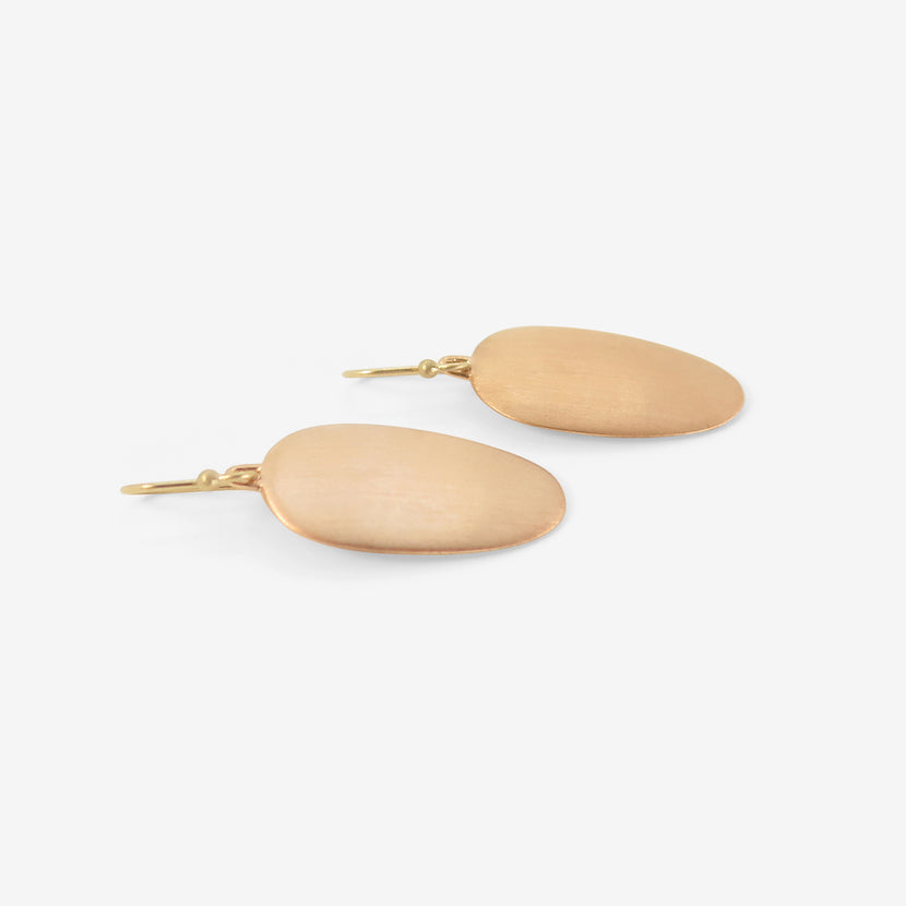TED MUEHLING 18K PINK GOLD PLATED LARGE CHIPS