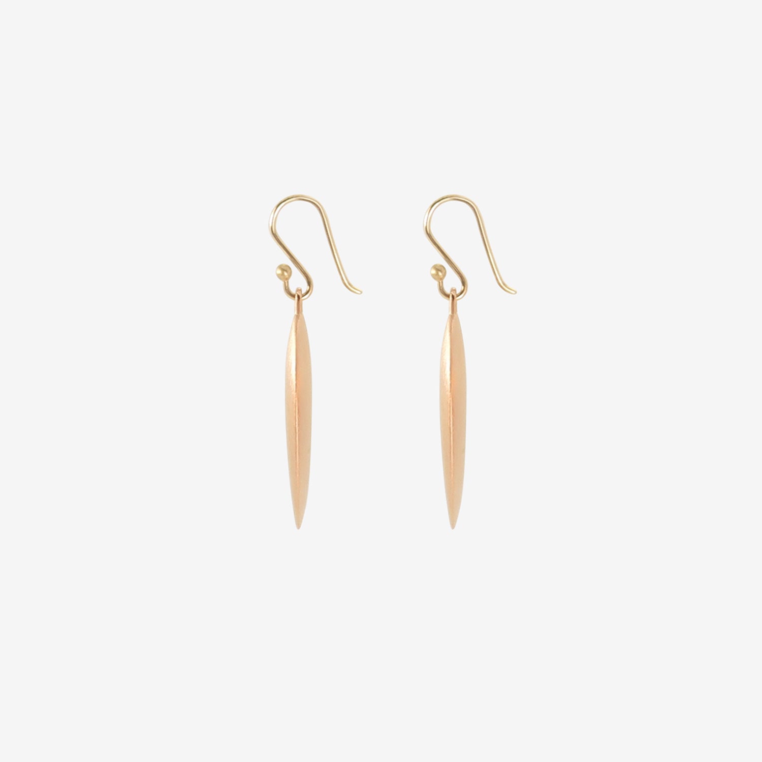 TED MUEHLING 18K PINK GOLD PLATED LARGE CHIPS