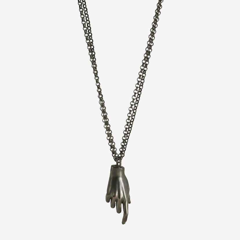 GABRIELLA KISS BRONZE POPE’S HAND NECKLACE