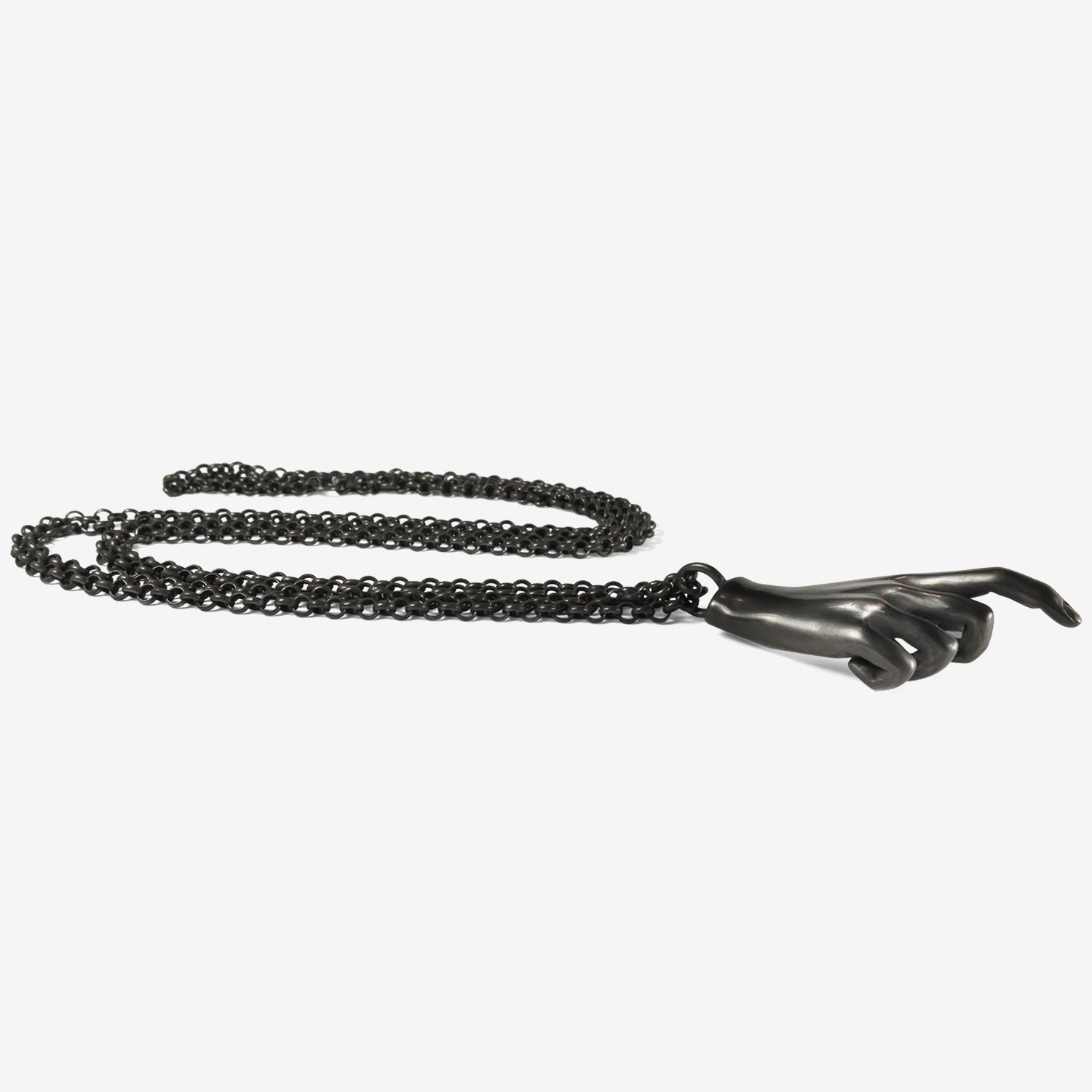 GABRIELLA KISS BRONZE POPE’S HAND NECKLACE