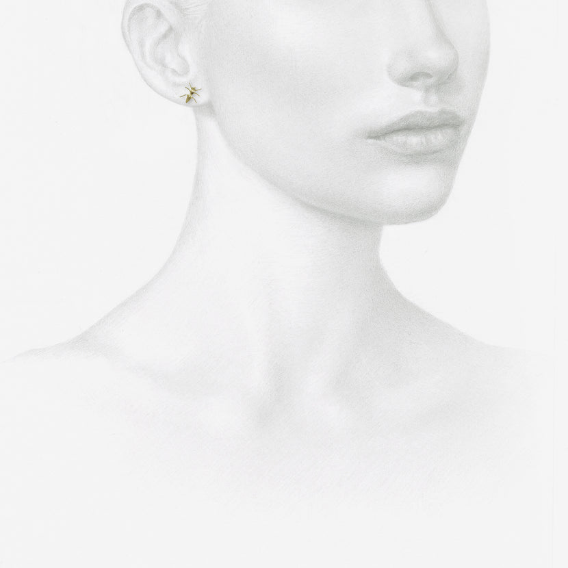 GABRIELLA KISS 18K ANT STUDS