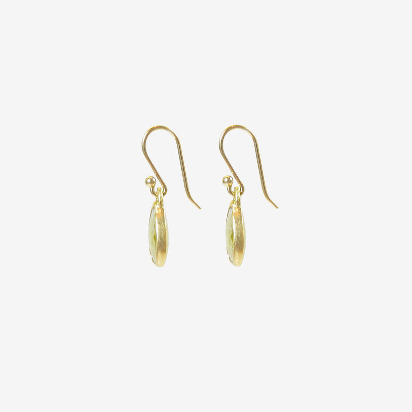 GABRIELLA KISS 18K & ROSE-CUT YELLOW DIAMOND EARRINGS