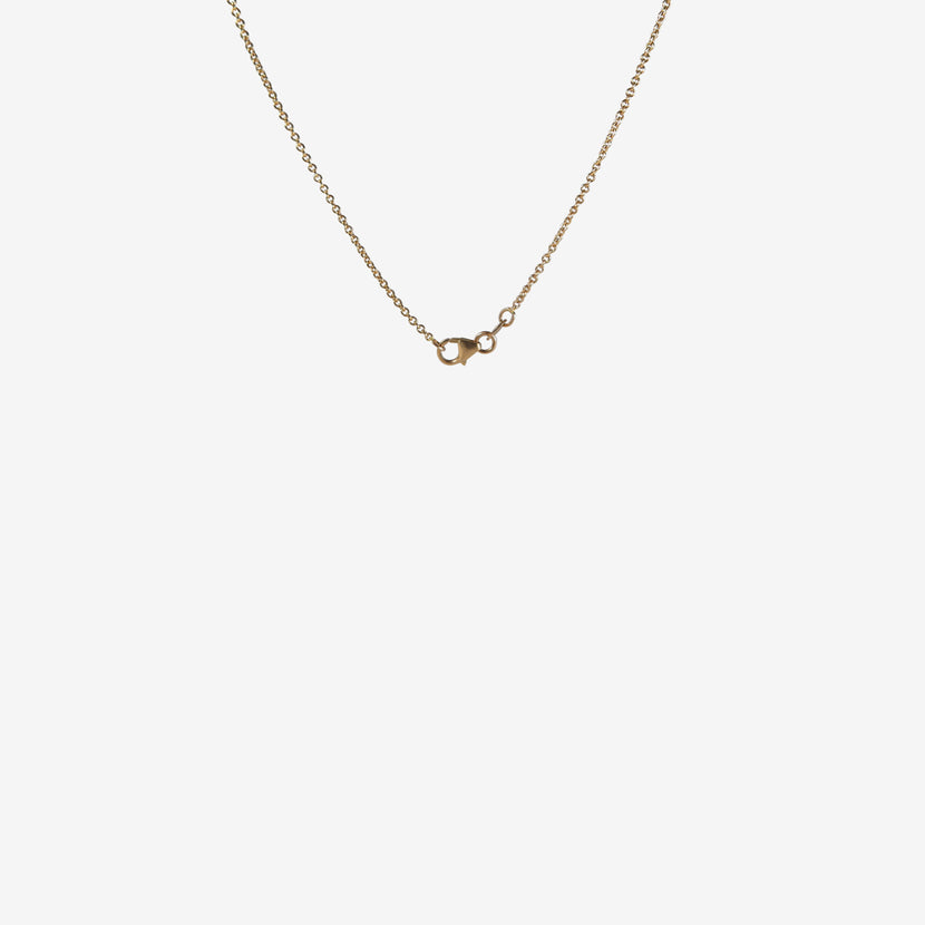 GABRIELLA KISS 14K ROSE GOLD BABY HAND NECKLACE