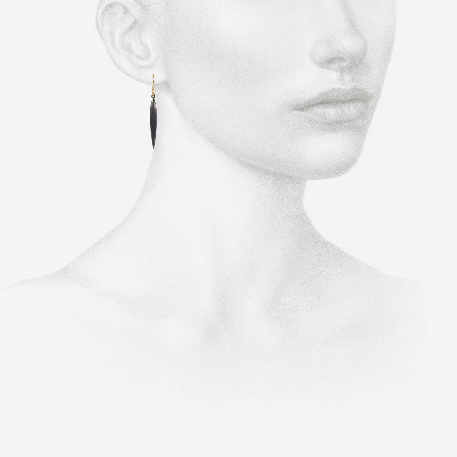 TED MUEHLING 14K & LAPIS RICE
