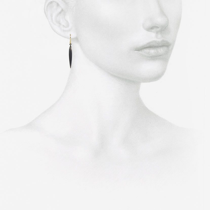 TED MUEHLING 14K & LAPIS RICE