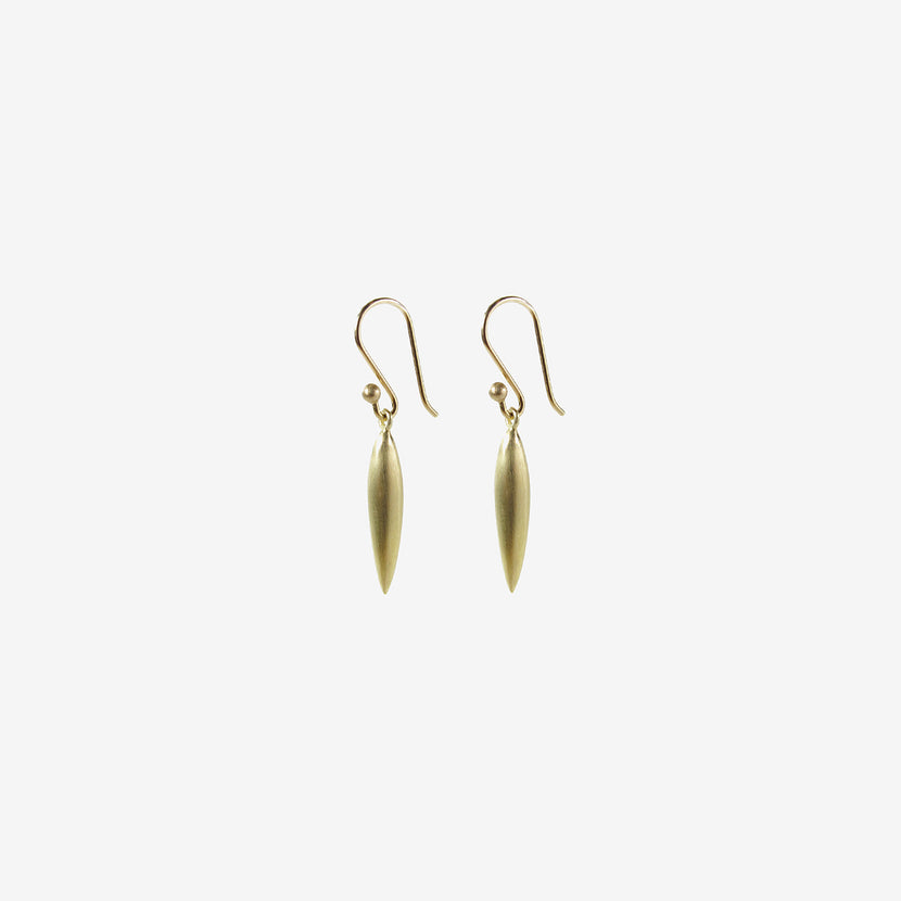 TED MUEHLING 18K GREEN GOLD PLATED SMALL RICE