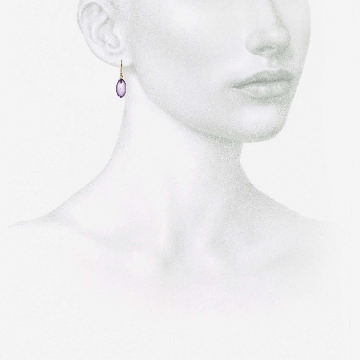 TED MUEHLING 14K & AMETHYST BERRIES