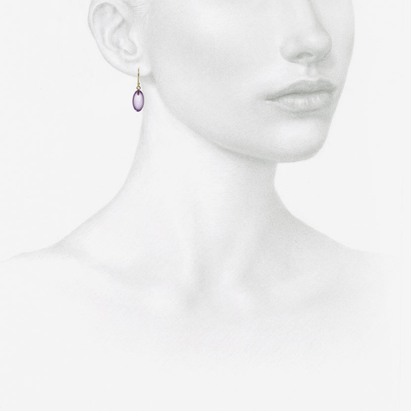 TED MUEHLING 14K & AMETHYST BERRIES