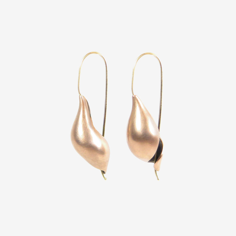 TED MUEHLING 14K PINK GOLD NEW SHELLS