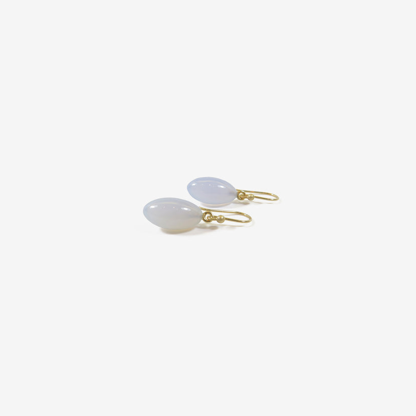 TED MUEHLING 14K & BLUE CHALCEDONY BERRIES