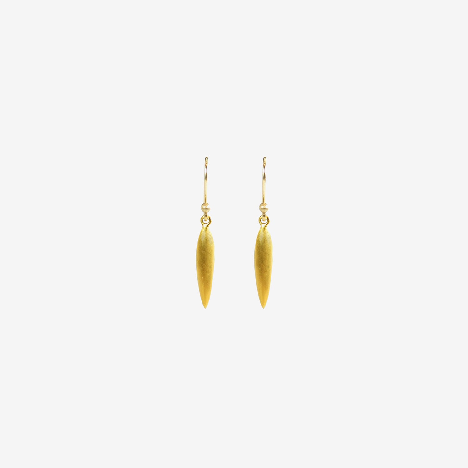 TED MUEHLING 24K YELLOW GOLD PLATED SMALL RICE