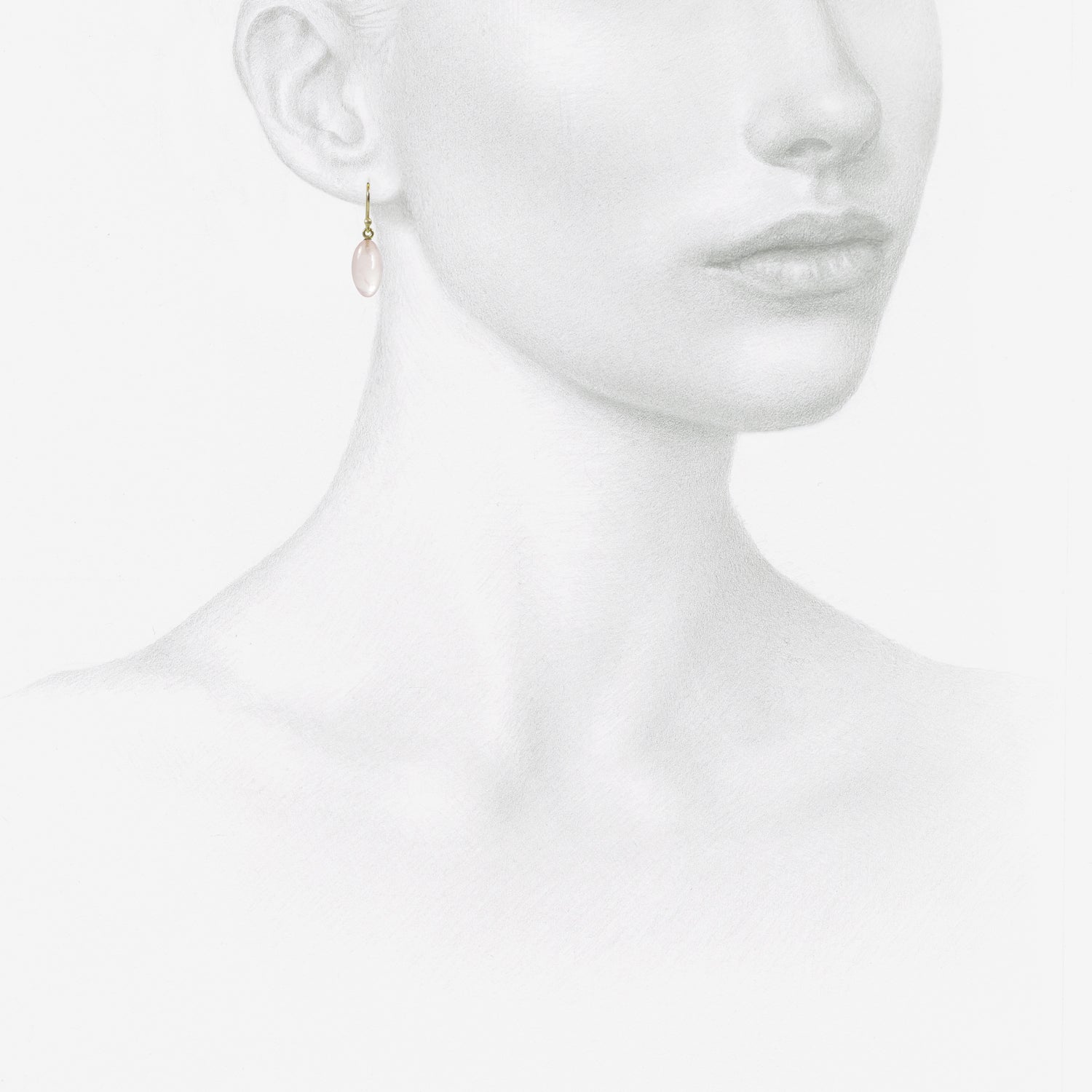 TED MUEHLING 14K & ROSE QUARTZ BERRIES