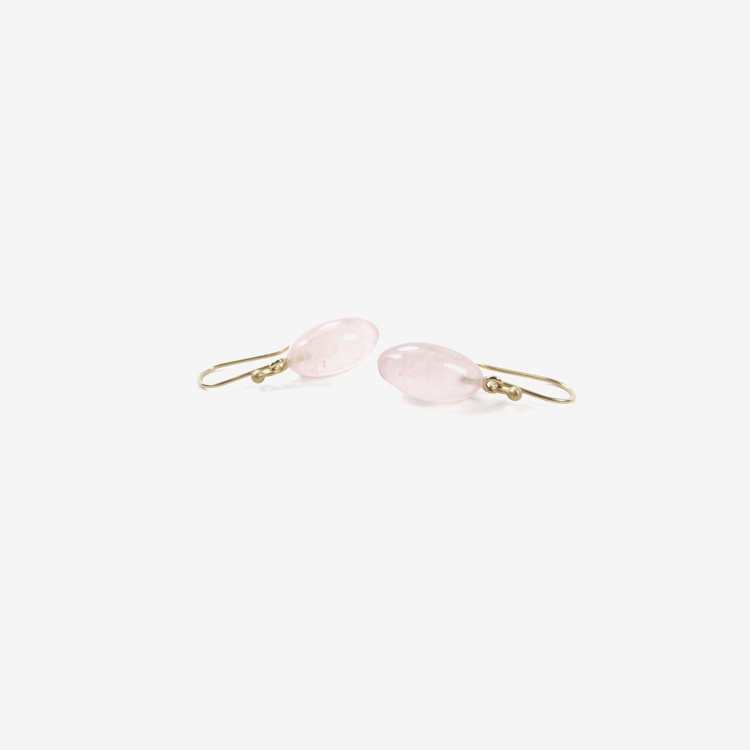 TED MUEHLING 14K & ROSE QUARTZ BERRIES