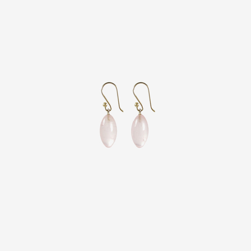 TED MUEHLING 14K & ROSE QUARTZ BERRIES