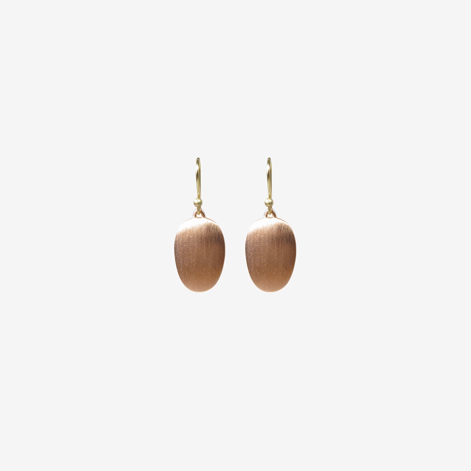 TED MUEHLING 18K PINK GOLD PLATED SMALL CHIPS