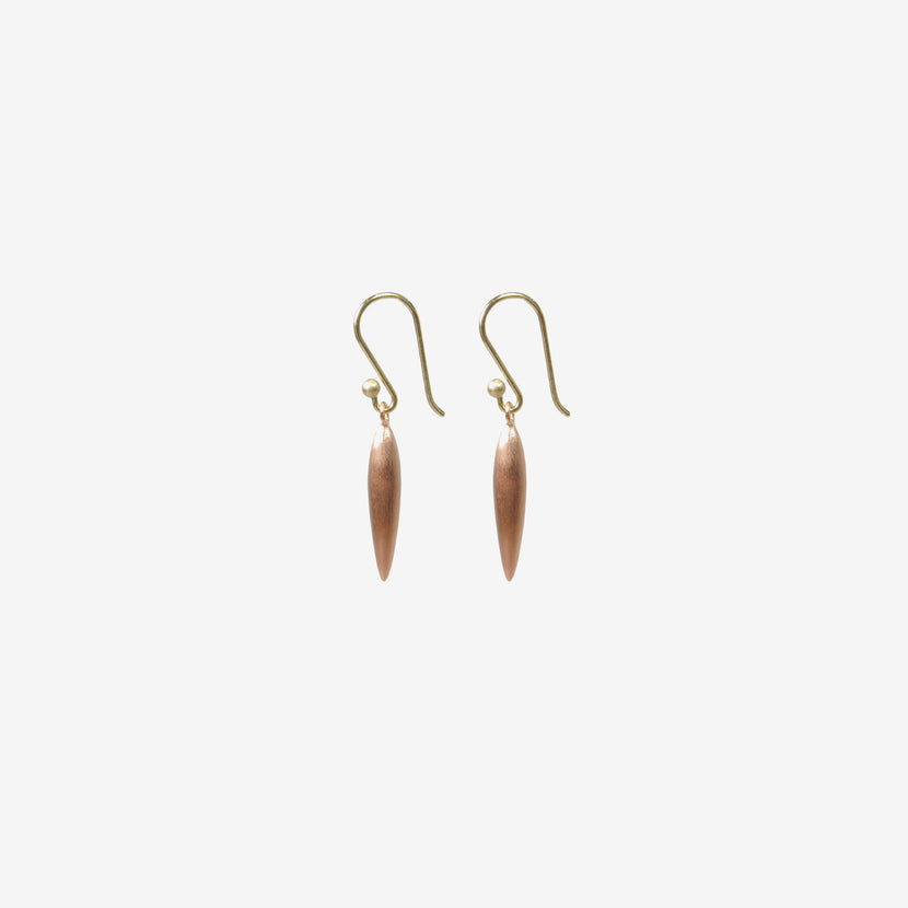 TED MUEHLING 18K PINK GOLD PLATED SMALL RICE