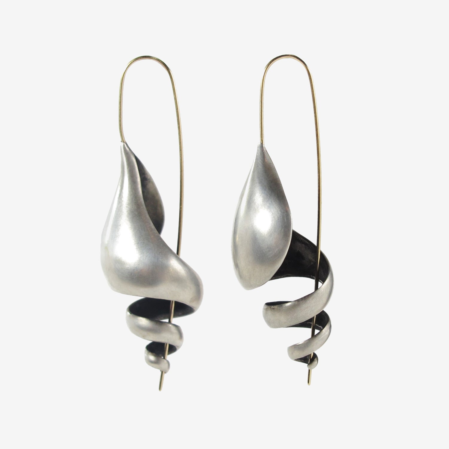 TED MUEHLING STERLING SILVER TURRET SHELLS