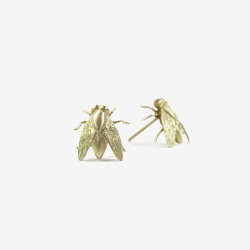 GABRIELLA KISS 18K FLIES ON POSTS